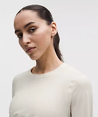 UV-Protective Side Ruched Running Long Sleeve