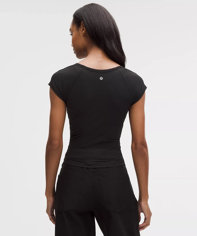 All It Takes Gathered Scoopneck T-Shirt