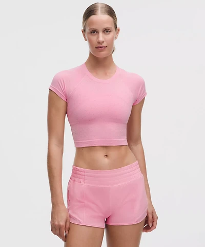 Swiftly Tech Cropped Short-Sleeve Shirt 2.0