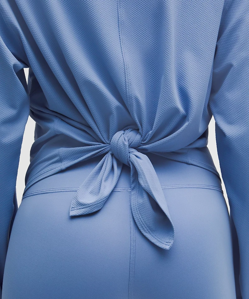 All-Sport Tie-Back Long-Sleeve Shirt