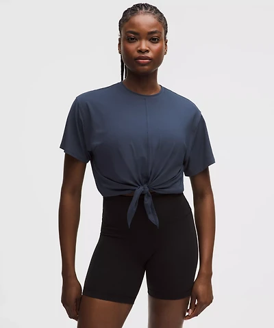 All-Sport Tie-Front Short-Sleeve Shirt