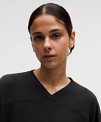 Jersey Training V-Neck Long-Sleeve Shirt