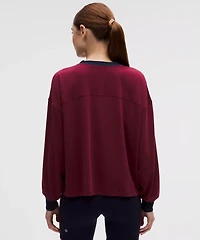 Jersey Training V-Neck Long-Sleeve Shirt