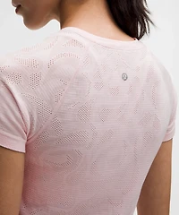 Swiftly Tech Short-Sleeve Shirt 2.0 Waist Length *Paisley