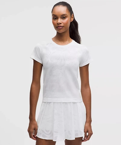 Swiftly Tech Short-Sleeve Shirt 2.0 Waist Length *Paisley