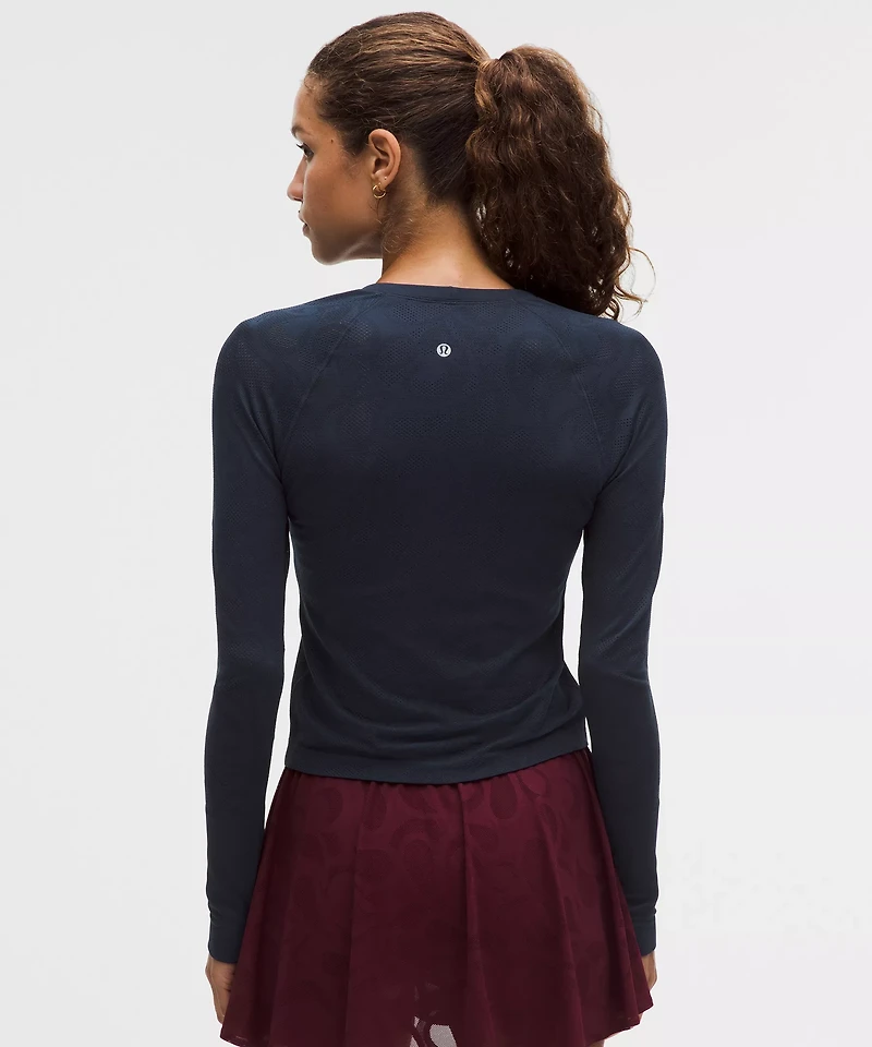 Swiftly Tech Long-Sleeve Shirt 2.0 Waist Length *Paisley