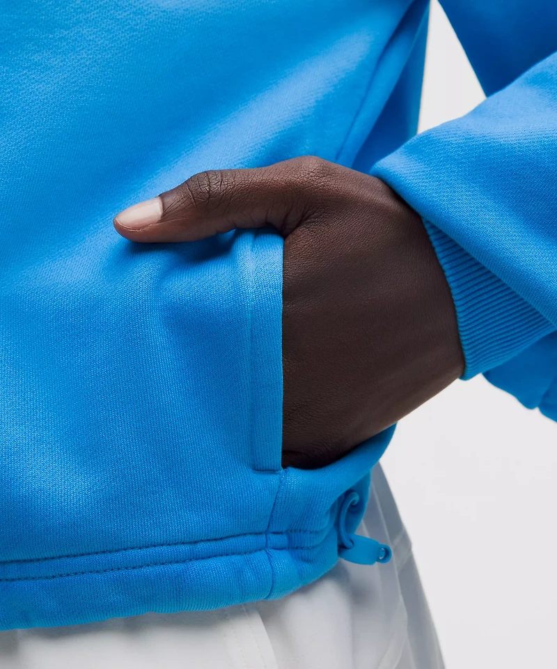 Cotton Terry Tennis Half Zip *Wash