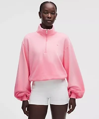 Cotton Terry Tennis Half Zip *Wash