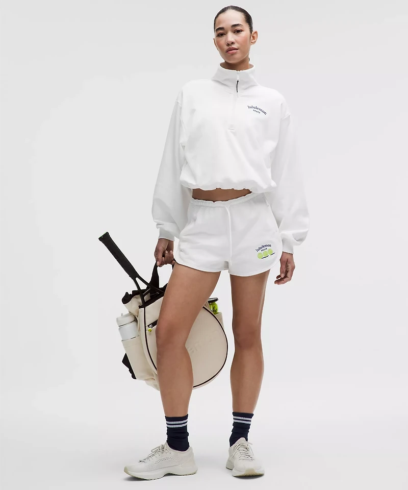 Cotton Terry Tennis Half Zip *Deuce