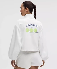 Cotton Terry Tennis Half Zip *Deuce