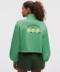 Cotton Terry Tennis Half Zip *Deuce