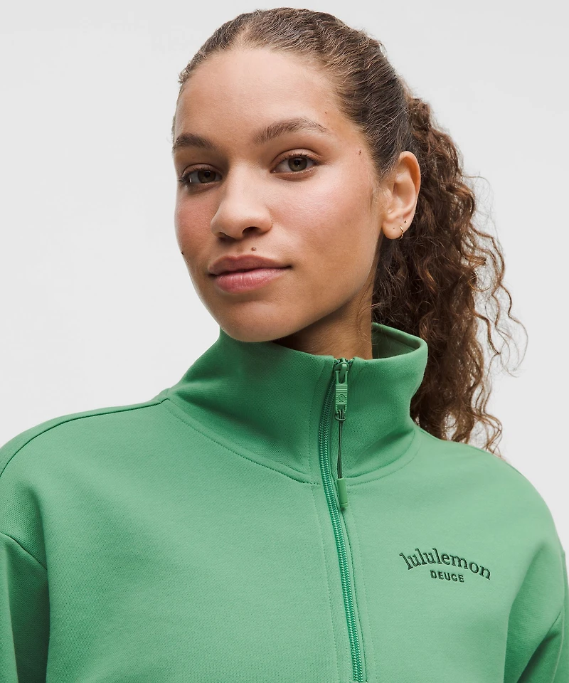 Cotton Terry Tennis Half Zip *Deuce