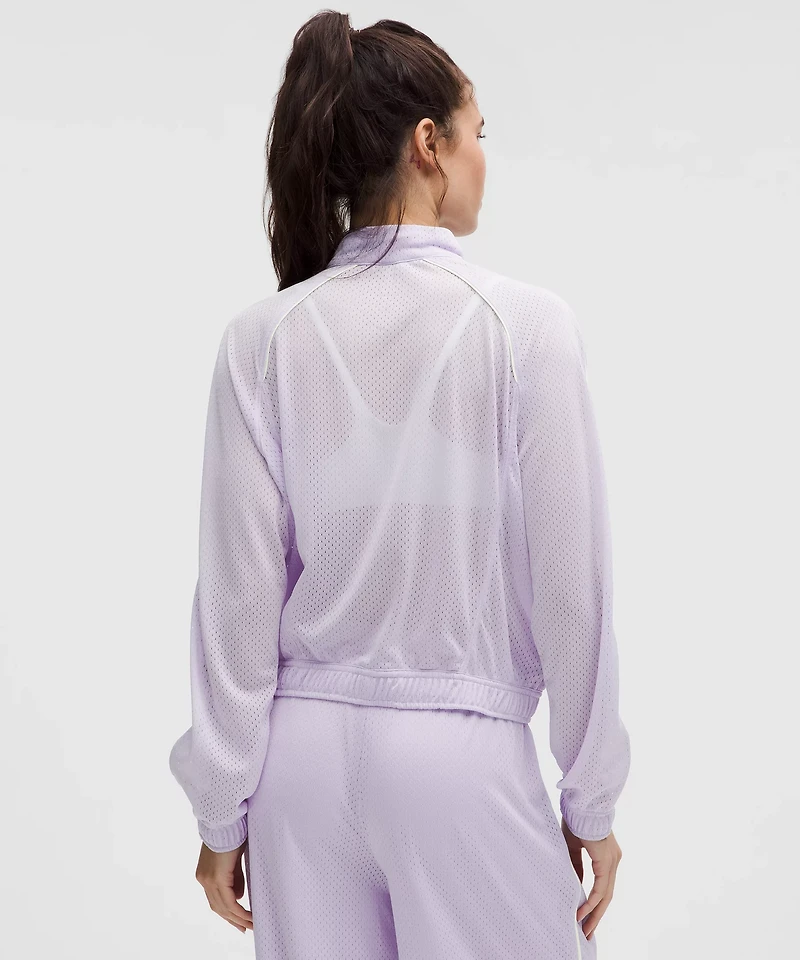 Mesh Full-Zip Training Jacket | Women's Coats & Jackets