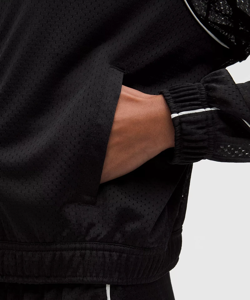 Mesh Full-Zip Training Jacket | Women's Coats & Jackets