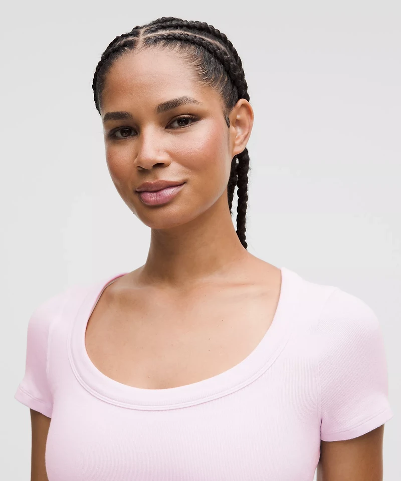 Hold Tight Scoop-Neck Short-Sleeve Shirt | Women's Short Sleeve Shirts & Tee's