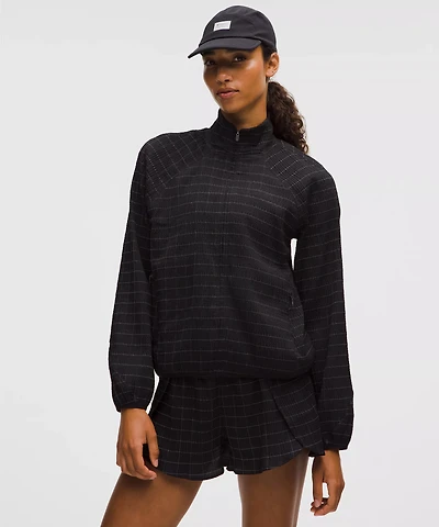 Adapted State Textured Jacket *Reflective Grid | Women's Coats & Jackets