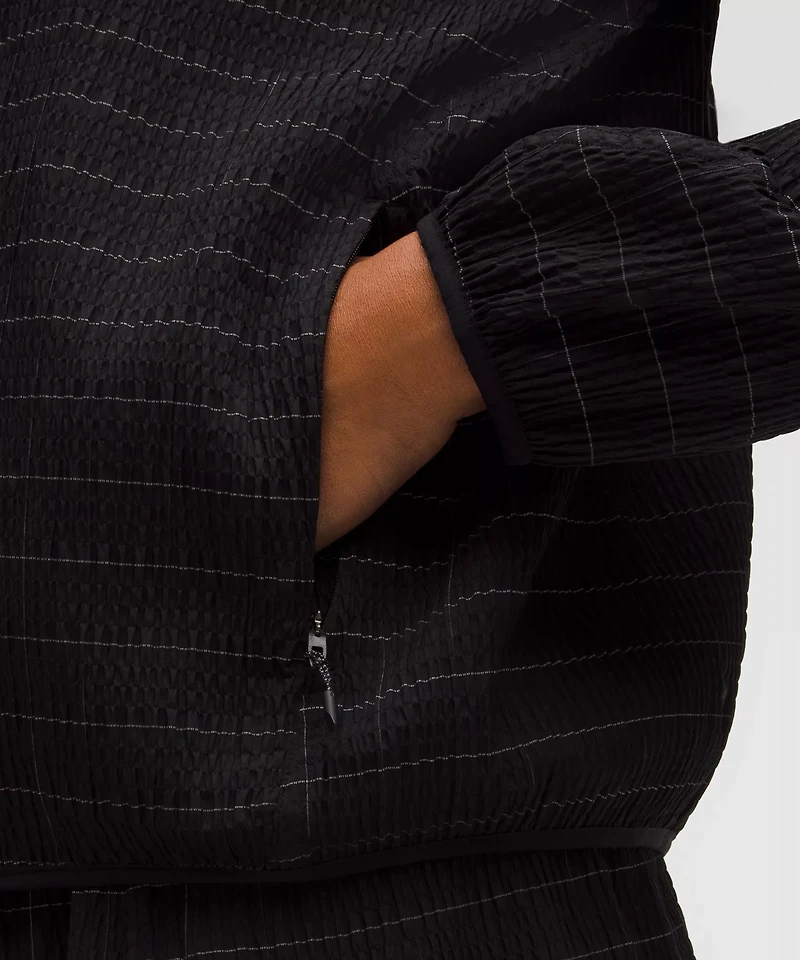 Adapted State Textured Jacket *Reflective Grid | Women's Coats & Jackets