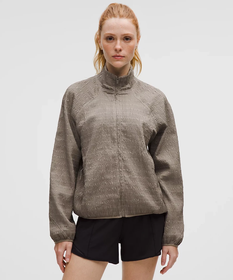 Adapted State Textured Jacket *Reflective Grid | Women's Coats & Jackets