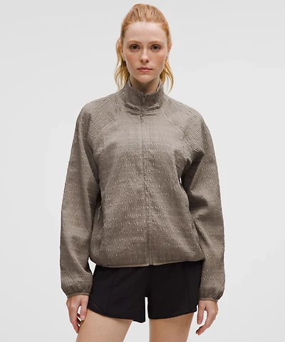 Adapted State Textured Jacket *Reflective Grid | Women's Coats & Jackets