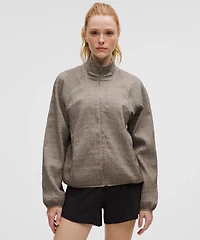 Adapted State Textured Jacket *Reflective Grid | Women's Coats & Jackets