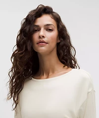 Drapey Softstreme Boatneck Long-Sleeve Shirt