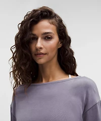 Drapey Softstreme Boatneck Long-Sleeve Shirt