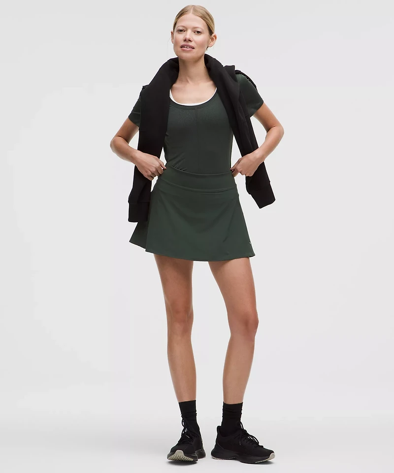 Lightweight Flowy Hem Short-Sleeve Shirt | Women's Short Sleeve Shirts & Tee's