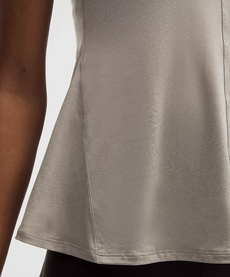 Lightweight Flowy Hem Short-Sleeve Shirt | Women's Short Sleeve Shirts & Tee's