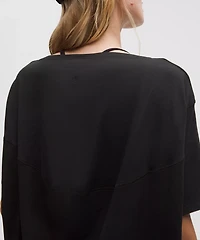 Back Action Organic Cotton T-Shirt | Women's Short Sleeve Shirts & Tee's