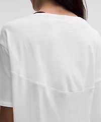 Back Action Organic Cotton T-Shirt | Women's Short Sleeve Shirts & Tee's