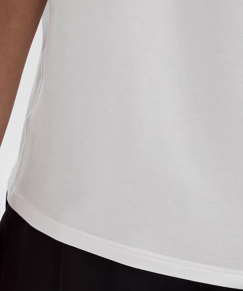 Back Action Organic Cotton T-Shirt | Women's Short Sleeve Shirts & Tee's