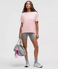 Back Action Organic Cotton T-Shirt | Women's Short Sleeve Shirts & Tee's