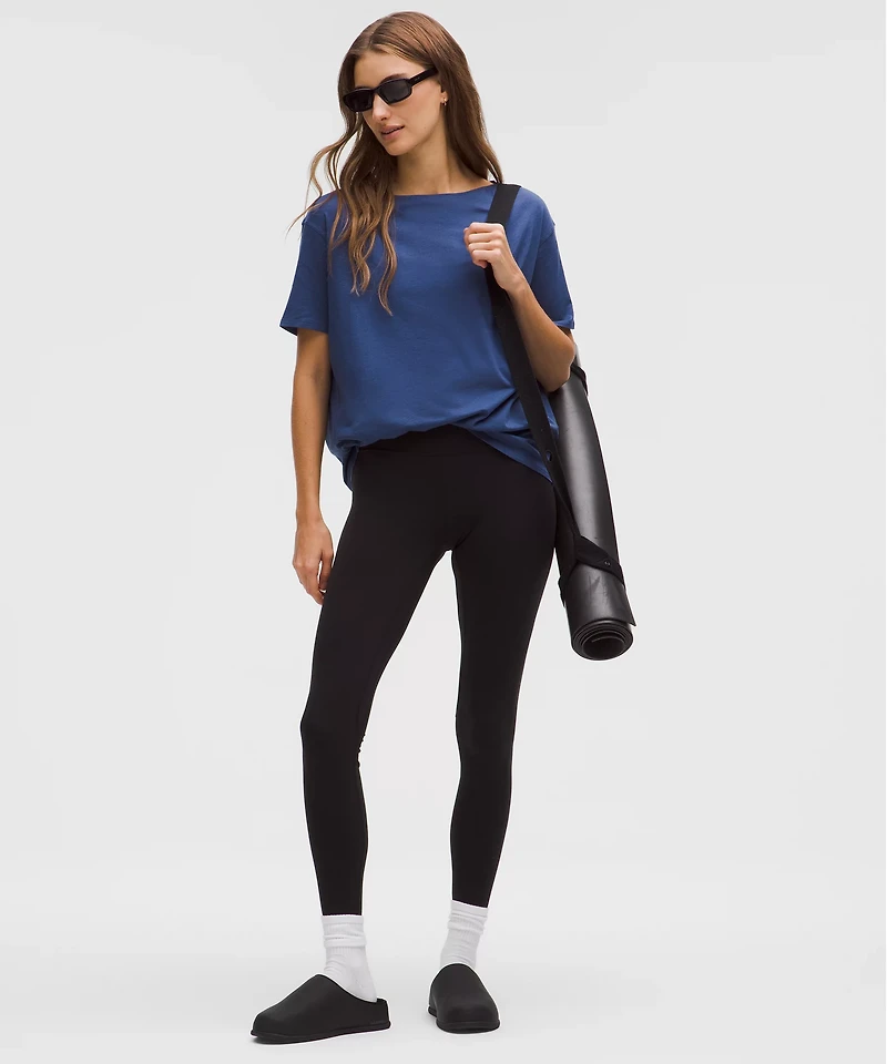 Back Action Organic Cotton T-Shirt | Women's Short Sleeve Shirts & Tee's