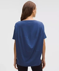 Back Action Organic Cotton T-Shirt | Women's Short Sleeve Shirts & Tee's