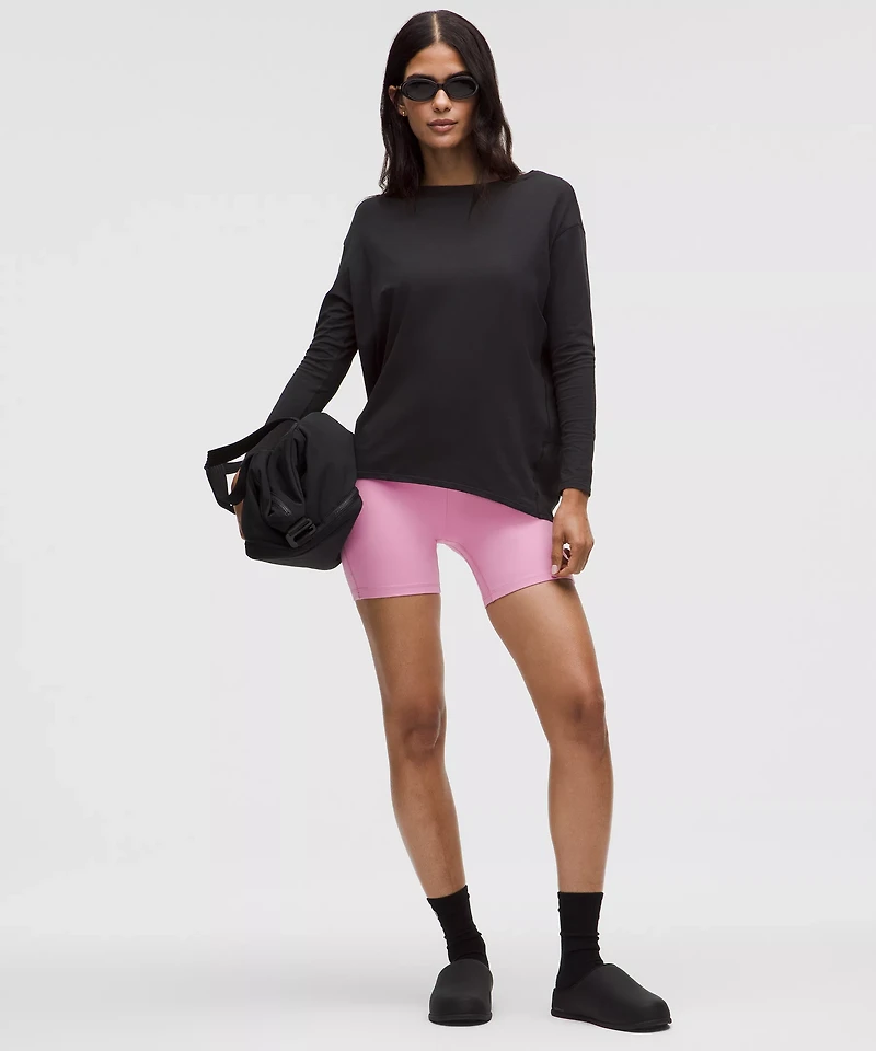 Back Action Organic Cotton Long-Sleeve Shirt | Women's Long Sleeve Shirts