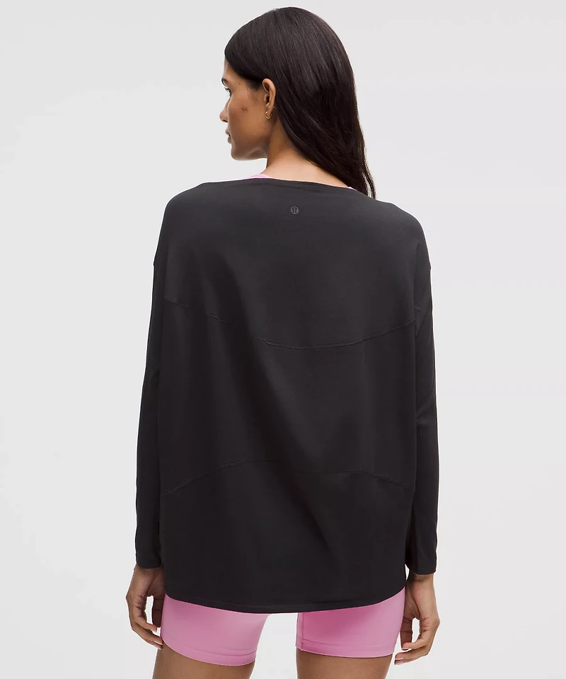 Back Action Organic Cotton Long-Sleeve Shirt | Women's Long Sleeve Shirts