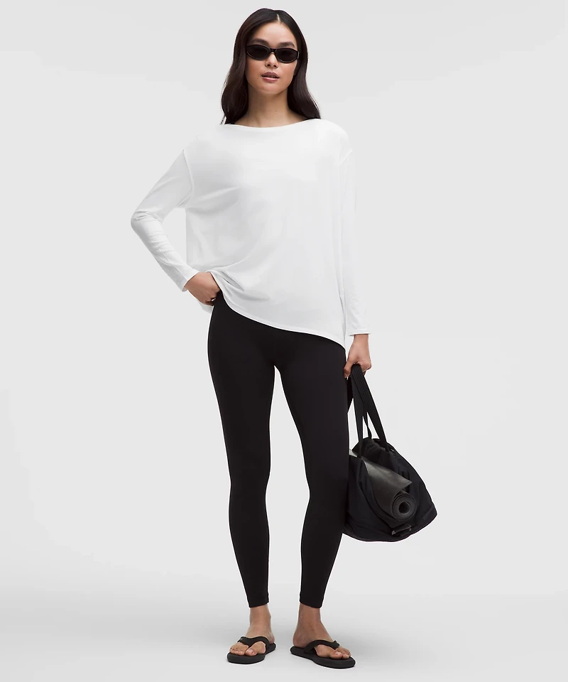 Back Action Organic Cotton Long-Sleeve Shirt | Women's Long Sleeve Shirts