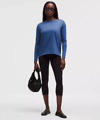 Back Action Organic Cotton Long-Sleeve Shirt