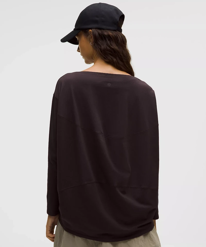 Back Action Organic Cotton Long-Sleeve Shirt | Women's Long Sleeve Shirts