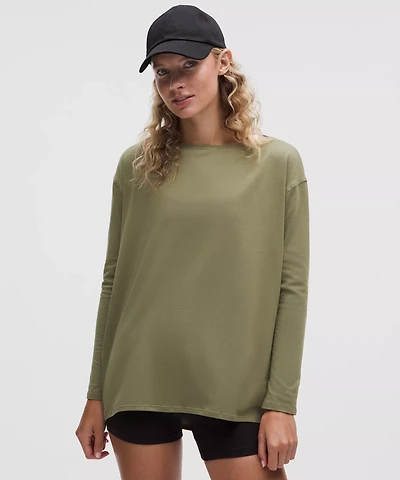 Back Action Organic Cotton Long-Sleeve Shirt | Women's Long Sleeve Shirts