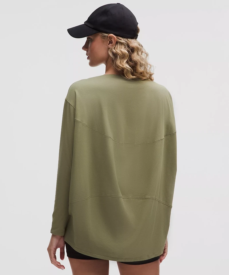 Back Action Organic Cotton Long-Sleeve Shirt | Women's Long Sleeve Shirts
