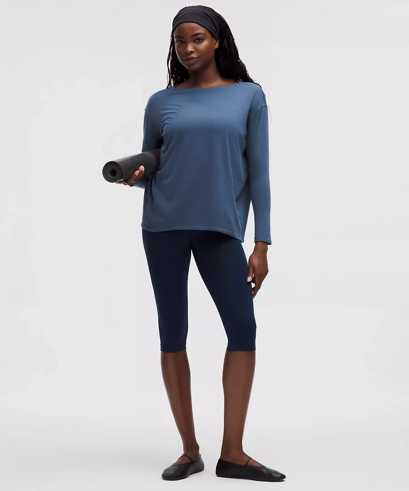 Back Action Organic Cotton Long-Sleeve Shirt | Women's Long Sleeve Shirts