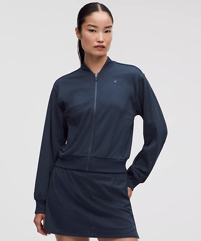 Ace Advantage Knit Mesh Tennis Jacket