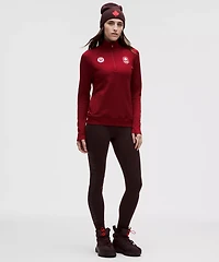 Team Canada Women's Engineered Warmth Half Zip *COC Logo
