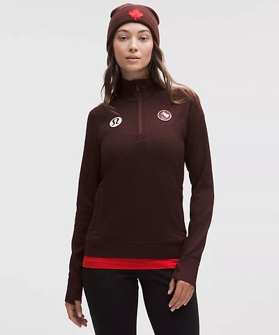 Team Canada Women's Engineered Warmth Half Zip *CPC Logo
