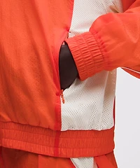 License to Train Textured Nylon Jacket