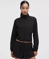 Textured Mesh Running Jacket