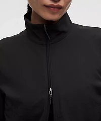 Textured Mesh Running Jacket