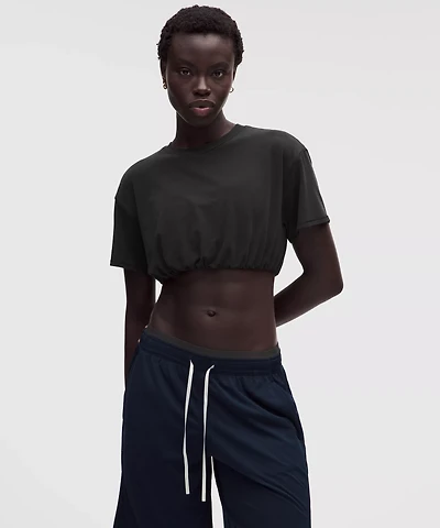 Jersey Training Super-Cropped T-Shirt