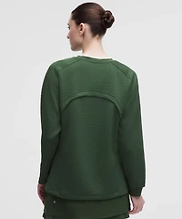 Jacquard High-Low Golf Pullover